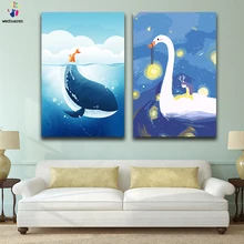 DIY цветные картинки по номерам с цветами маленькие свежие животные иллюстрация Картина Рисунок по номерам Обрамленный дом