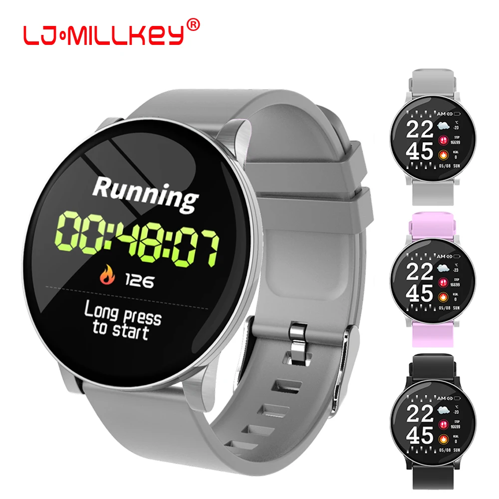 

Smart Watch ECG PPG Heart Rate Bracelet Sleep Monitor Blood Pressure Fitness Tracker Waterproof Color Screen Multi Sport Band