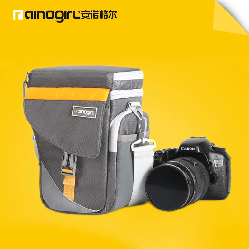 

AINOGIRL A1462 SLR camera bag for DSLR Outdoor Bag Waist Pack Canvas Camera Camping Single Shoulder Sport Climbing Messager Bag