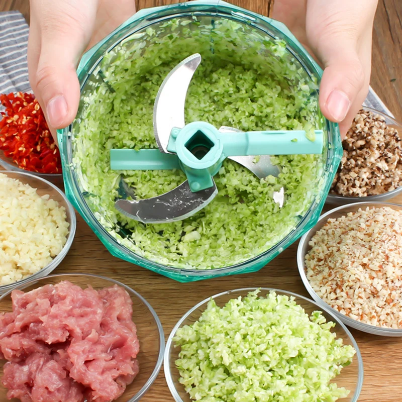 Многофункциональная ручная мясорубка резак с 420 нержавеющая сталь фрукты овощи