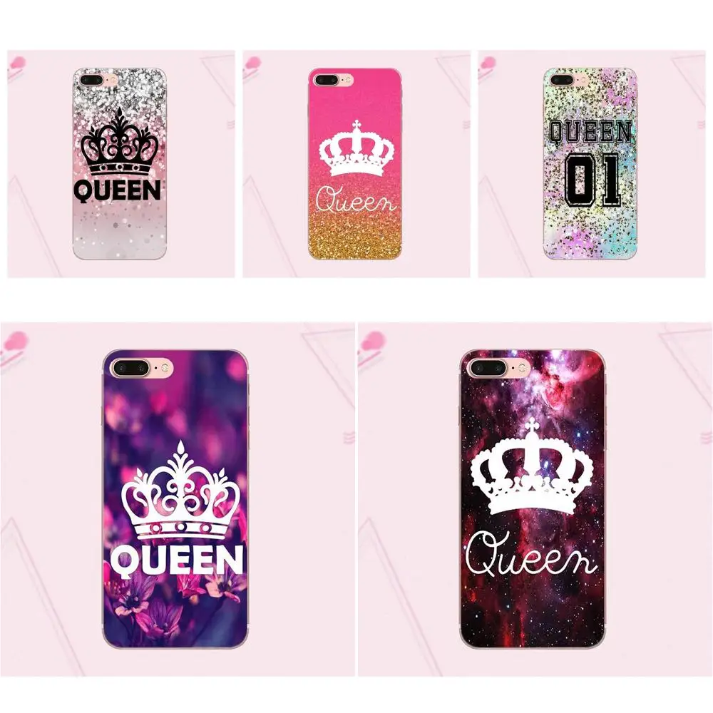 Best Princess King Queen For LG Nexus 5 5X G2 G3 mini spirit G4 G5 G6 K4 K7 K8 K10 2017 V10 V20 V30 Stylus Soft TPU Accessories Case