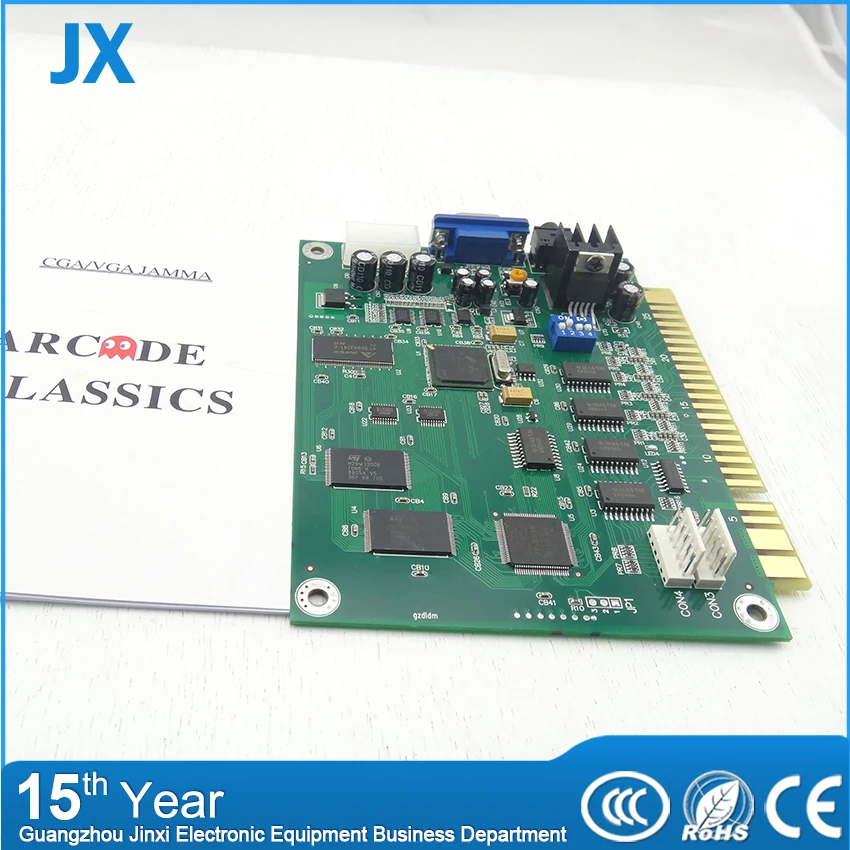 60 in 1 Classical Arcade Game PCB Jamma Multi Game Pcb For