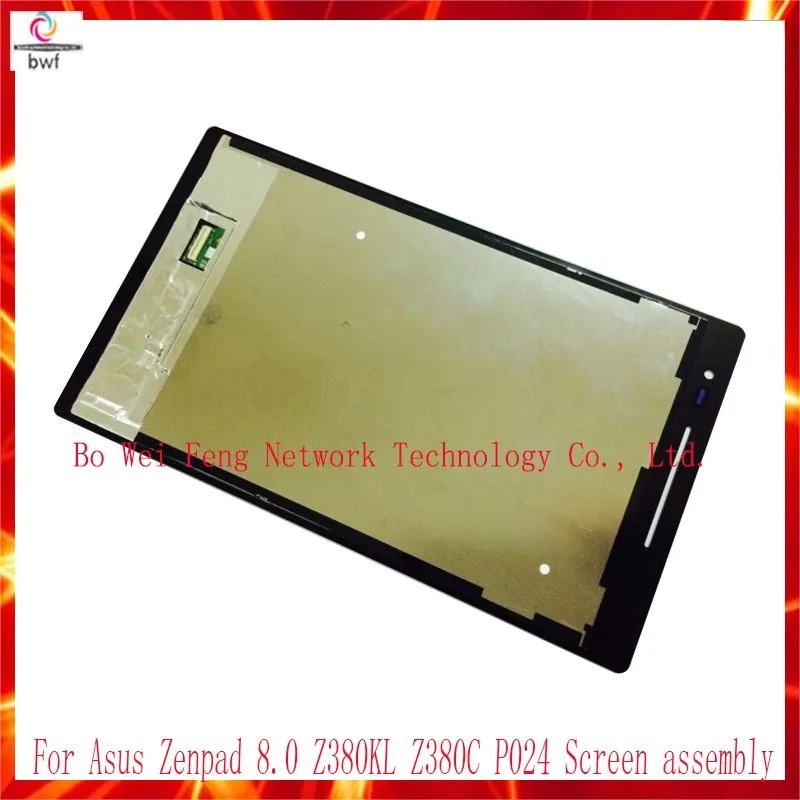 

10Pcs/lot DHL LCD DIsplay+Touch Screen Digitizer Assembly For Asus Zenpad Z380 Z380KL Z380CX Z380CX Z380C P024 Free shipping