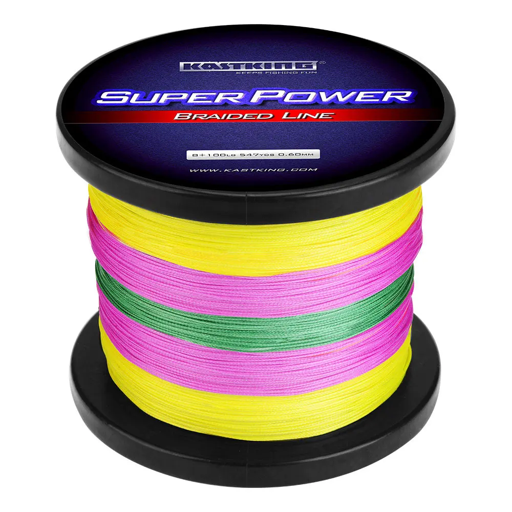 KastKing SuperPower 500M 1000M 8 Braided Line for Fishing Super Strong Japan PE Multifilament 65 80 100 120 150LB  Fishing Line 3
