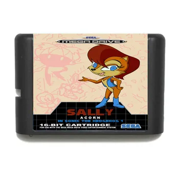 

Sonic Sally 16 bit MD Game Card For 16 bit Sega MegaDrive Genesis game console
