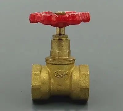 Латунный запорный клапан 1-1/" BSP равная Женская резьба воды