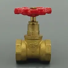 Латунный запорный клапан 1-1/" BSP равная Женская резьба воды