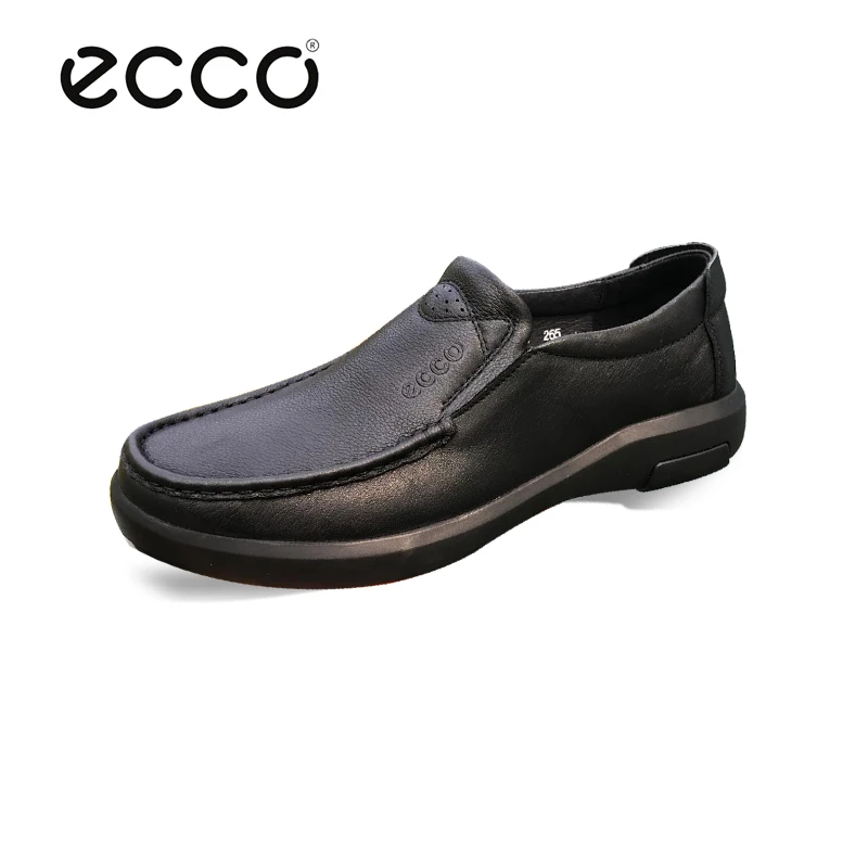 

Ecco 2019 Casual Luxury Brand Men Genuine Leather Shoes Slip On Shoes Loafers Mens Breathable Moccasins Italian Designer Shoes