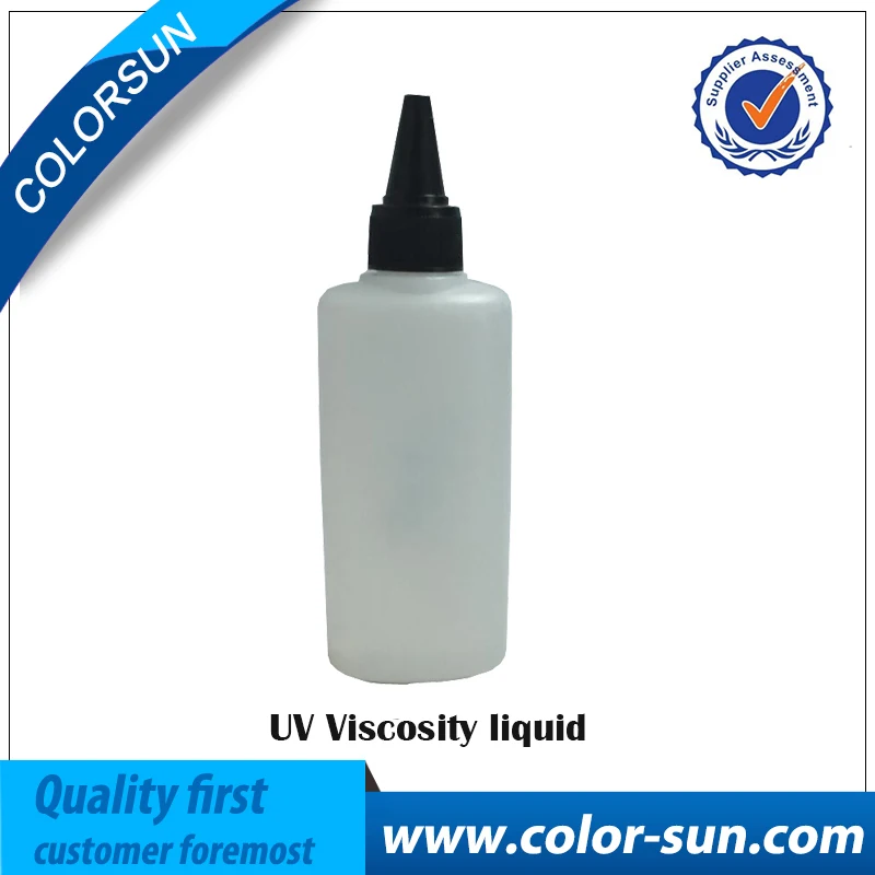 

Hot sell 100ml UV Viscosity Liquid use for UV flatbed Printer