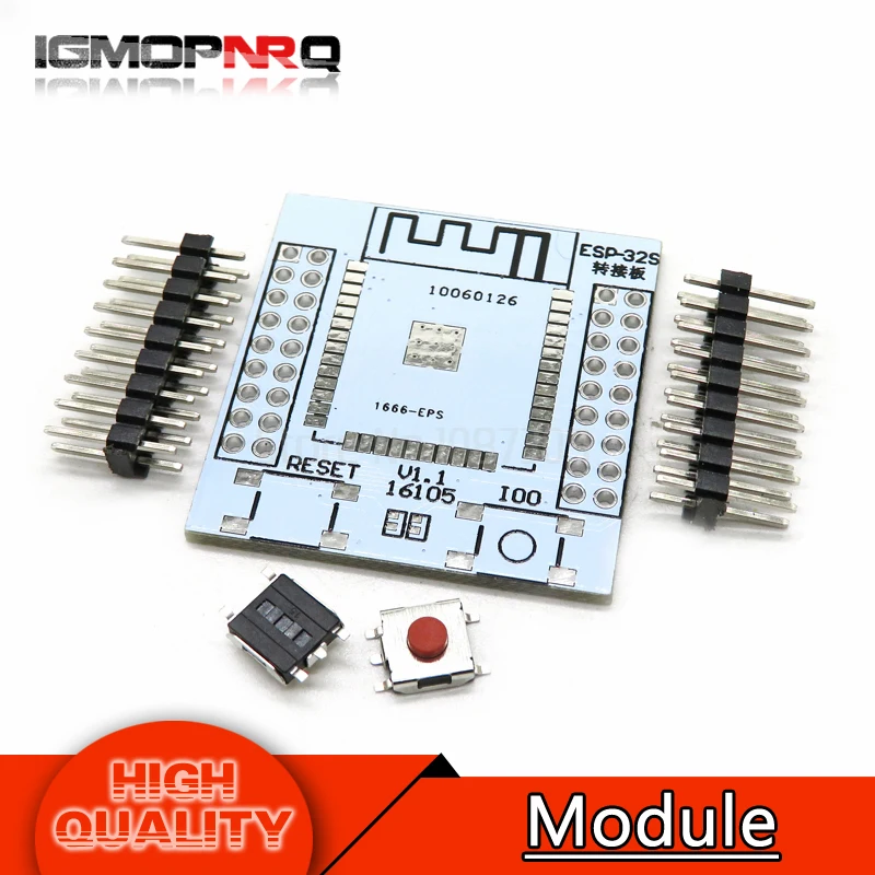 

1pcs ESP32 ESP32S Wireless WIFI Bluetooth Module For Adapter Board Pinboard Convertor Module ESP-32 ESP-32S