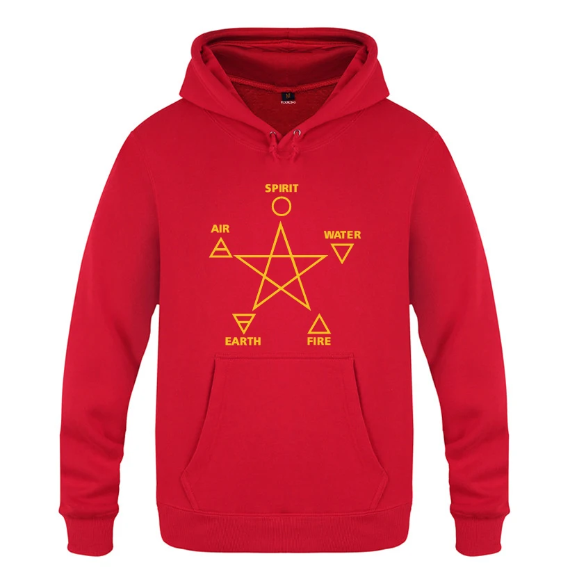 Five Ele мужские ts and Pentagram 30STM рок толстовки мужские мужские с капюшоном флисовый пуловер толстовки