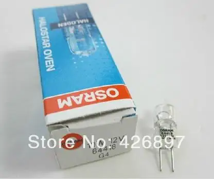 

OSRAM 64418 12V 10W G4 halogen lamp,Halostar Oven baking,12V10W 300 degree capsule bulb