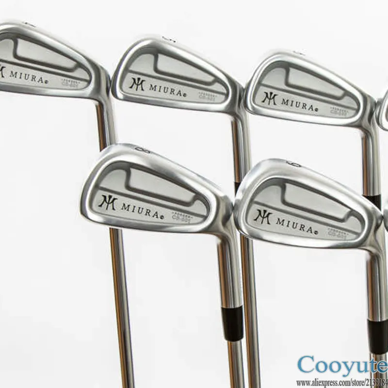 Новые cooyute мужские утюги для гольфа набор MIURA CB-501 кованые клюшки для гольфа Утюги 4-9 P клюшки стальной вал R или S гибкий вал для гольфа