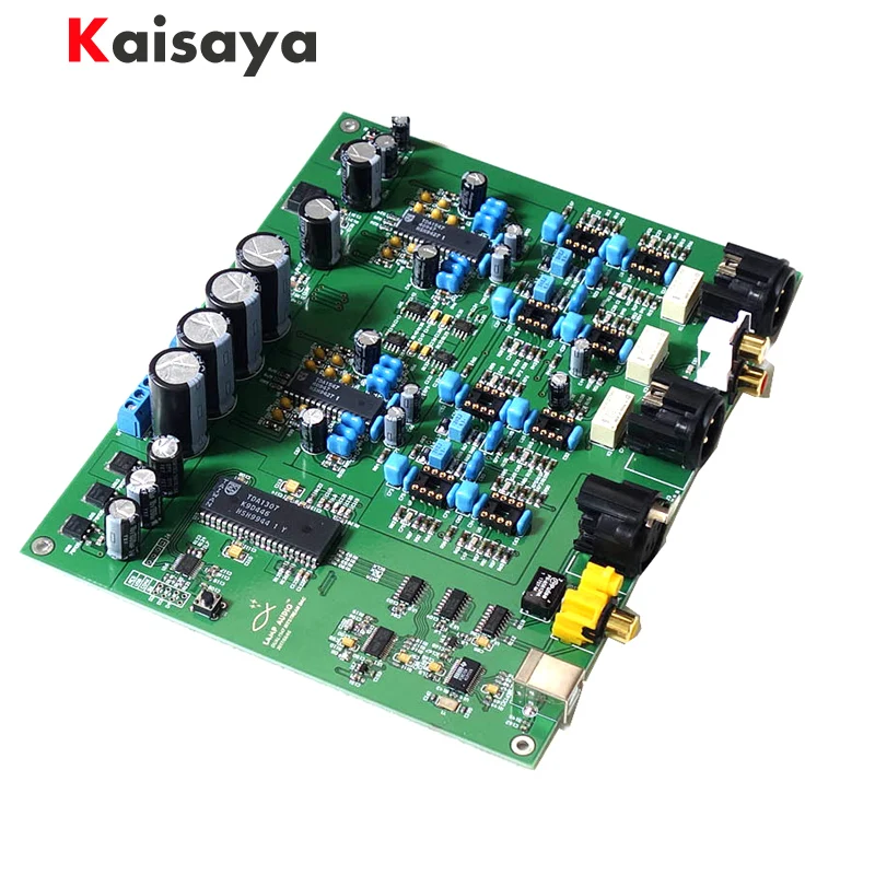 

Dual TDA1547 DAC Fully balanced output DAC7\DF7 decoder board for hifi amplifier