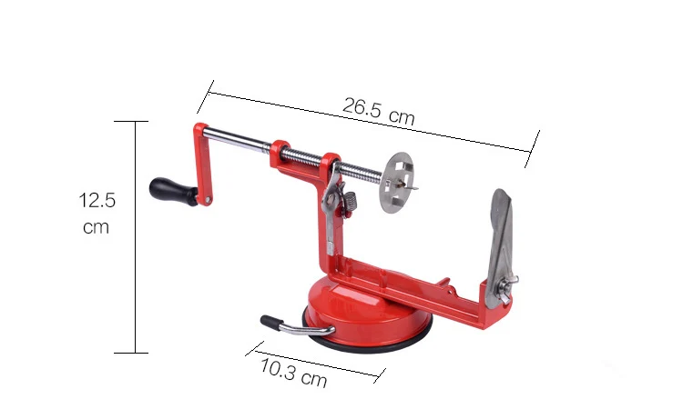 ZORASUN машинка для спиральной нарезки картофеля ручное устройство для резки картофеля нож для приготовления чипсов Быстрый картофель овощечистка слайсер кухонный фруктовый инструмент для овощей французский резак для жарки