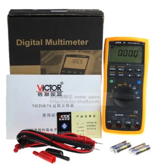 ВИКТОР VC01+ Температура Калибратор с питанием от аккумуляторной батареи процесс калибратор измерителя