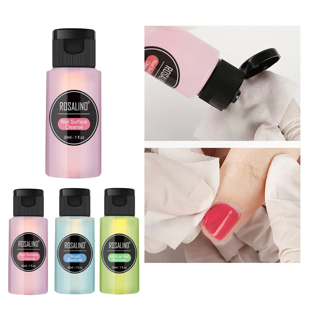 Rosalind 30ml UV Gel Nail Polish Acrylic Remover and Brush Cleaner