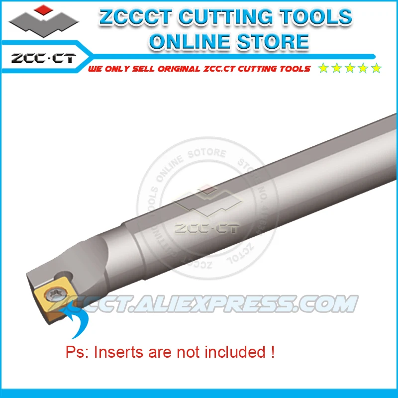 

ZCCCT machine tools tool holder S40S-SCLCR12 40mm diameter 250mm length internal tool cutter for CC inserts