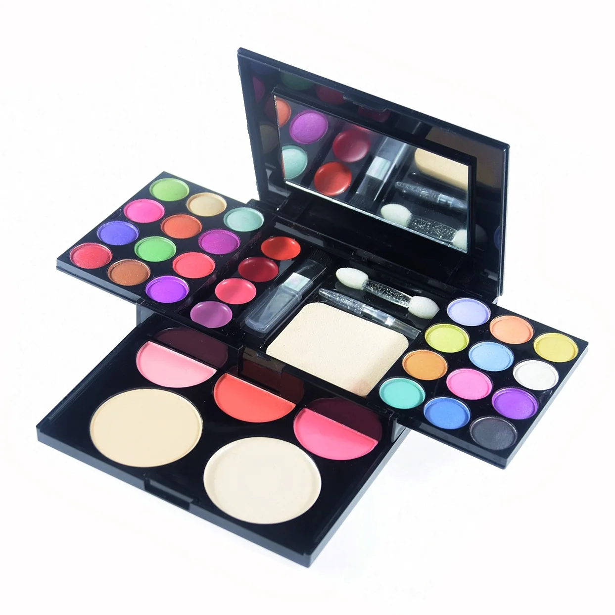 BESTGORILLA 33 Color Eyeshadow Palette Makeup Set Box Easy Makeup
