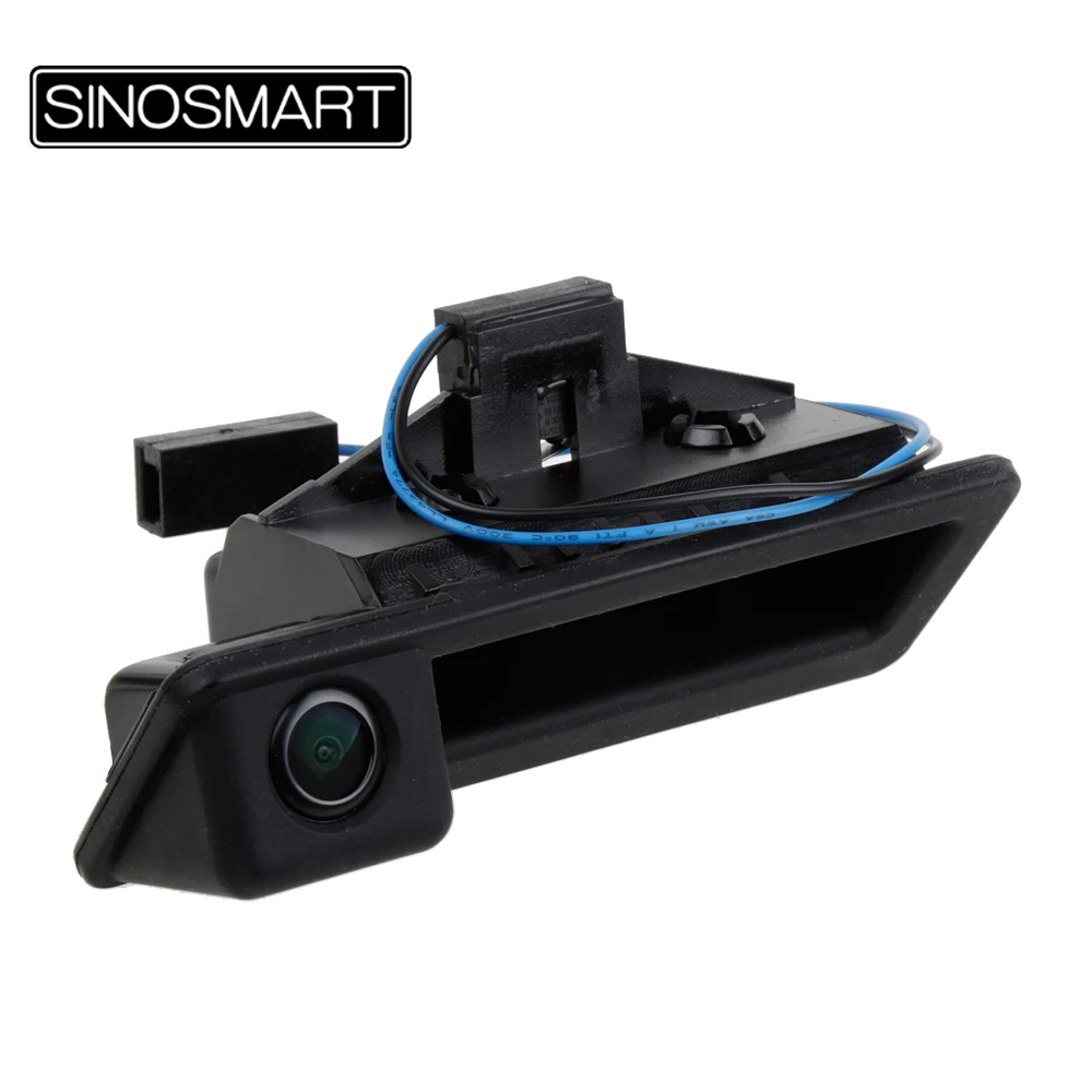 

SINOSMART In Stock Car Parking Camera for BMW X5 3/5 Series with Factory Original Size Trunk Handle