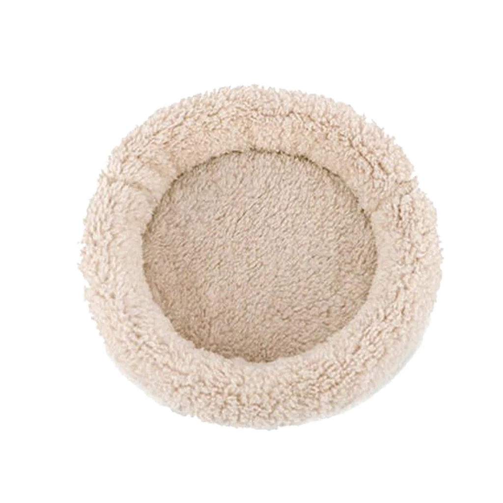 PetsOla New Guinea Pig Pet Winter Small Animal Mat Hamster Hedgehog Sleeping Pad Cream