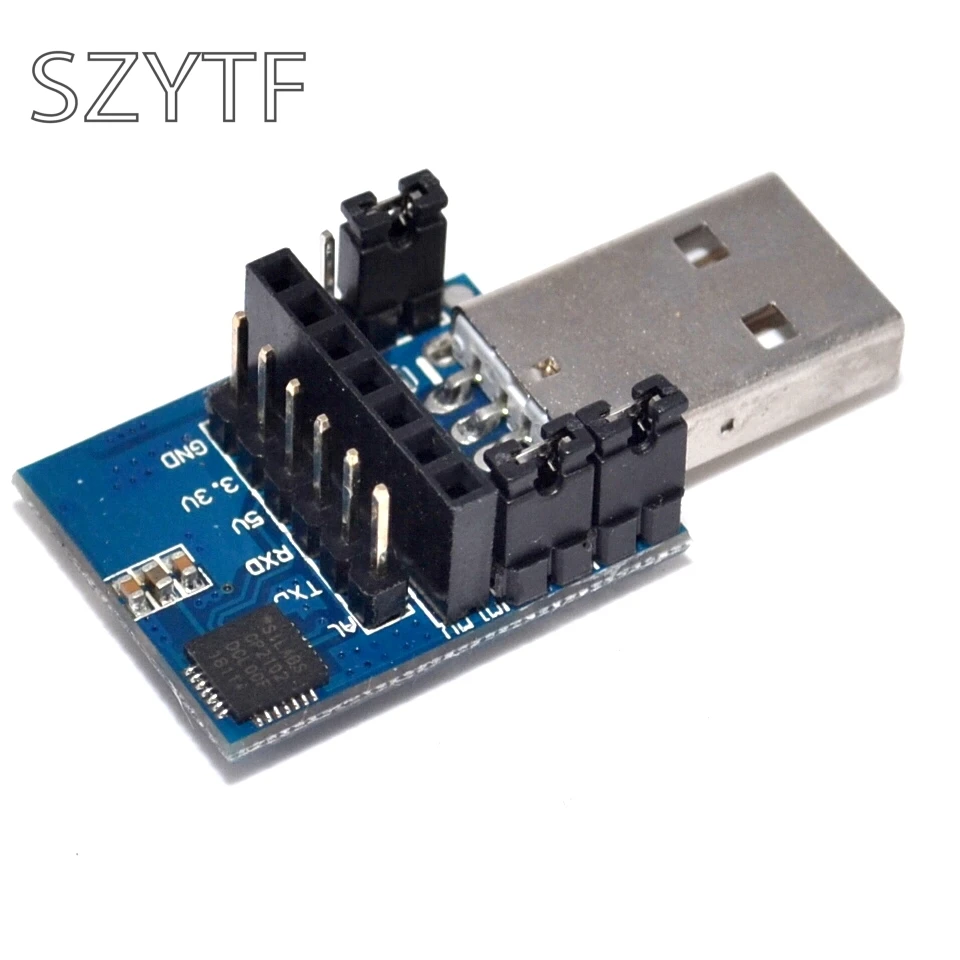 CP2102 2,4 г 433 м Беспроводной последовательный Порты и разъёмы модуль передачи USB ttl Связь кисть модуль USB Адаптер доска