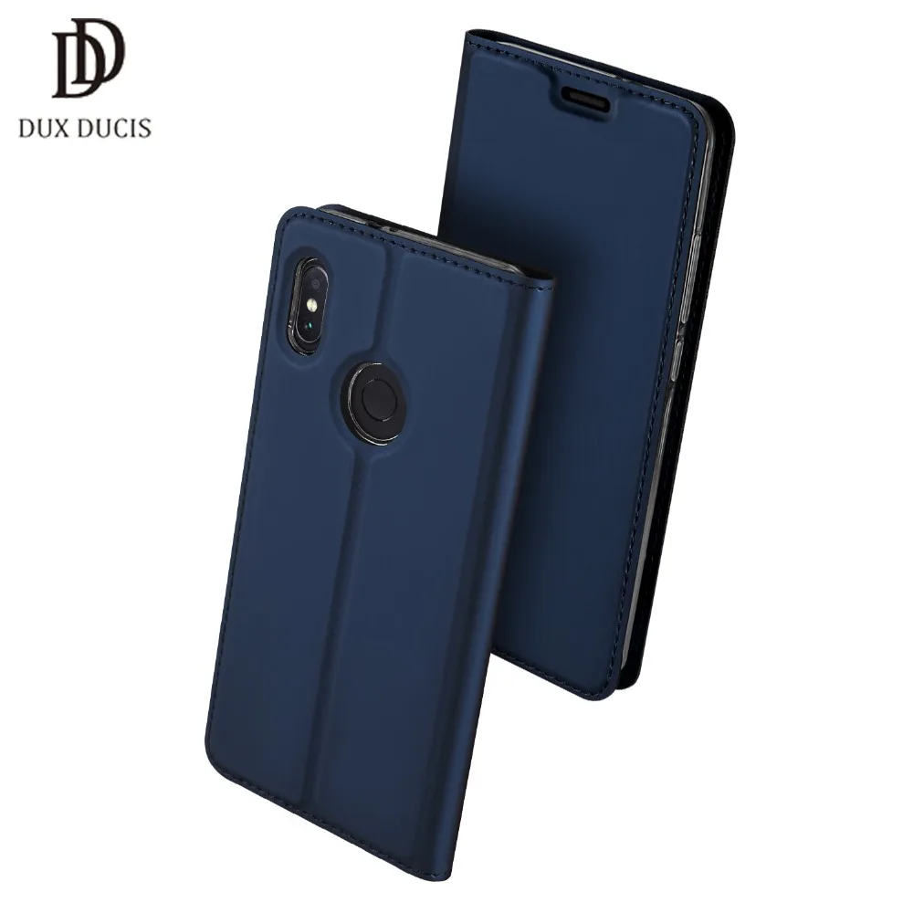 

DUX DUCIS Leather Flip Case for xiaomi mi A2 Wallet Capa business Book phone Cover case for xiaomi mi A2 6X case