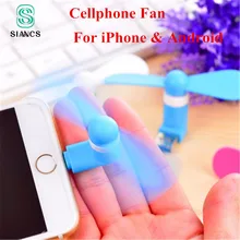 100% Tested Micro USB Flexible Mini Fans Cooler Phone Hand Fan for Samsung Xiaomi Android Cellphone Fan for iPhone 5 6 6s 7 Plus