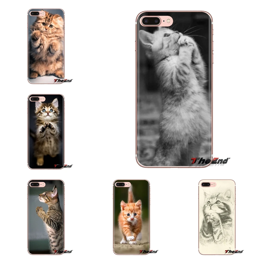 

Pretty Praying Kittens Cats Print For Huawei Nova 2 3 2i 3i Y6 Y7 Y9 Prime Pro GR3 GR5 2017 2018 2019 Y5II Y6II TPU Cases Covers