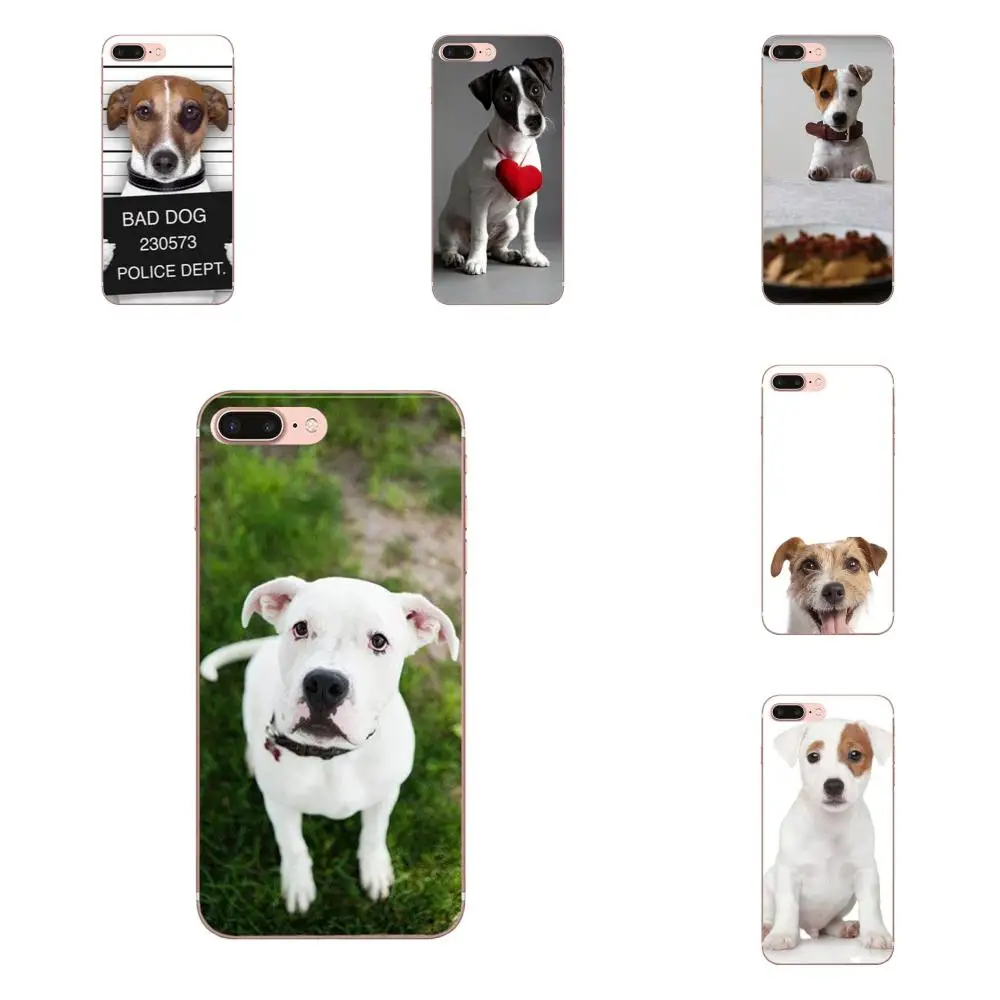 Jack Russell Dog Puppy 2 для Xiaomi Mi3 Mi4 Mi4C Mi4i Mi5 Mi 5S 5X 6 6X A1 Max Mix Note 3 4 TPU хит продаж|Бамперы| |
