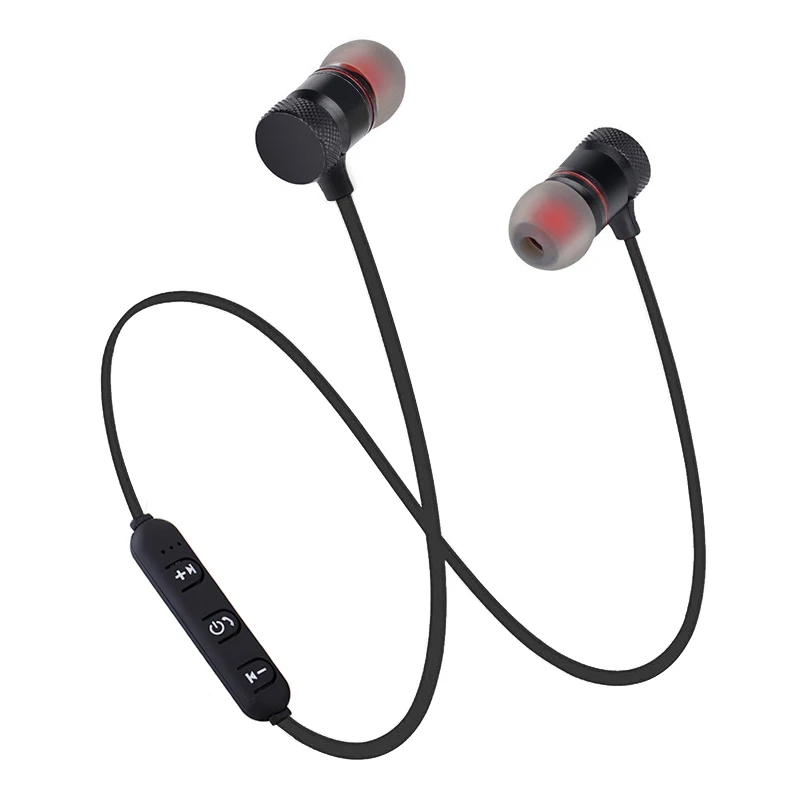

M9 Magnetic Wireless Bluetooth In-Ear Headset Earphones with Microphone with Microphone Sweat proof Stereo 4.2 Version Headset