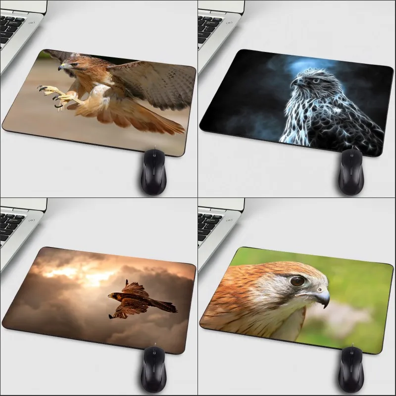Коврик для мыши Mairuige Cool Hadsome Animals Falcon Owl креативный дизайнерский Настольный коврик
