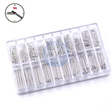 400 шт/партия, Ассортимент Размеров 8 мм~ 27 мм, часы из нержавеющей стали с двойным штифтом, 1,2 мм, сменный ремешок для часов