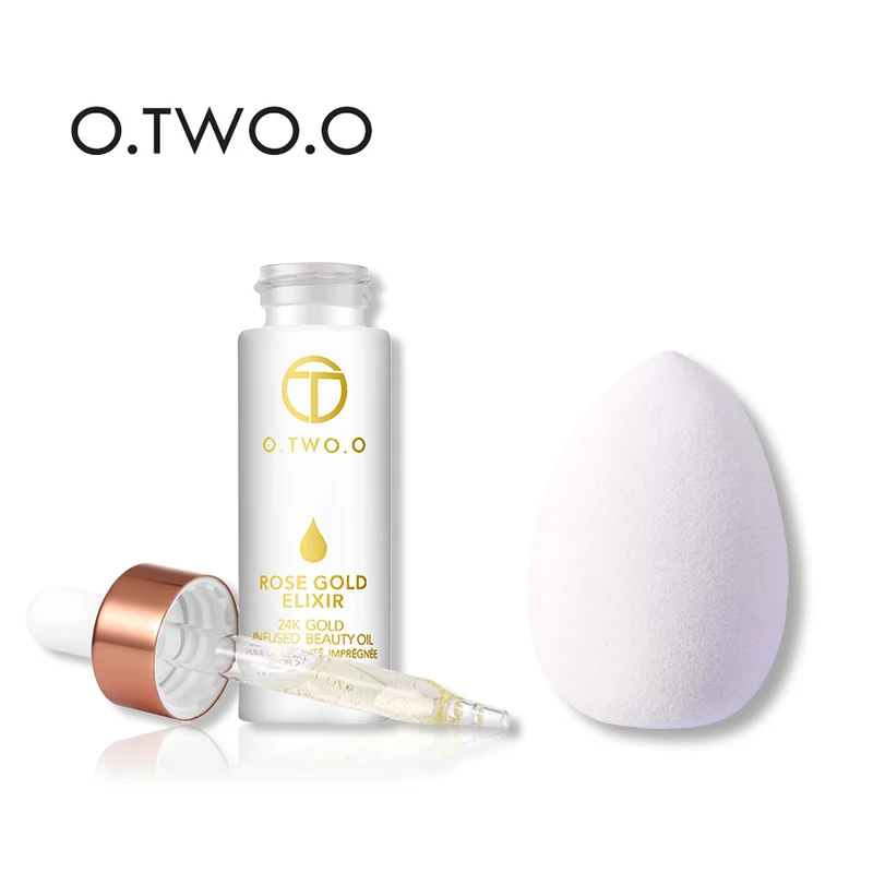 

O.TWO.O Face Makeup Primer Set With Puff Oil-control Pores Easy to Absorb Easy to Wear Waterproof Make Up Cosmetic Hot Sale