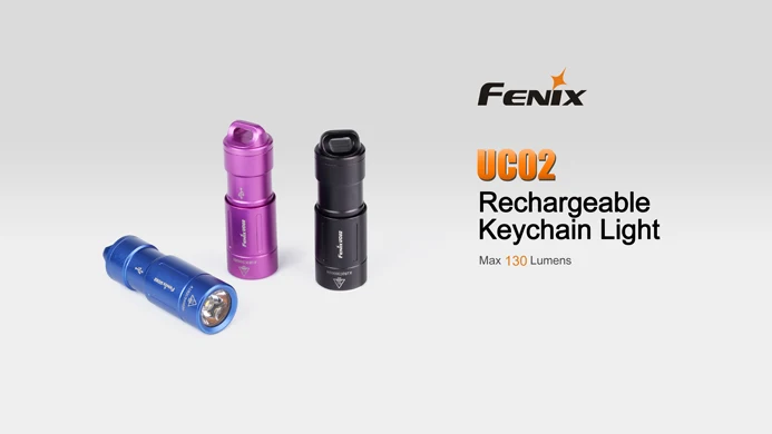 

Fenix UC02 Rechargeable LED Keychain Light