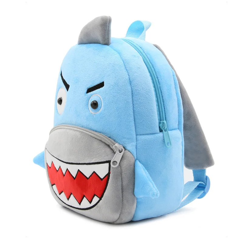  Girls Boys Cute Plush School Backpacks Unicorn Kindergarten 3D Cartoon School Bags Children Animal  - 32867638749