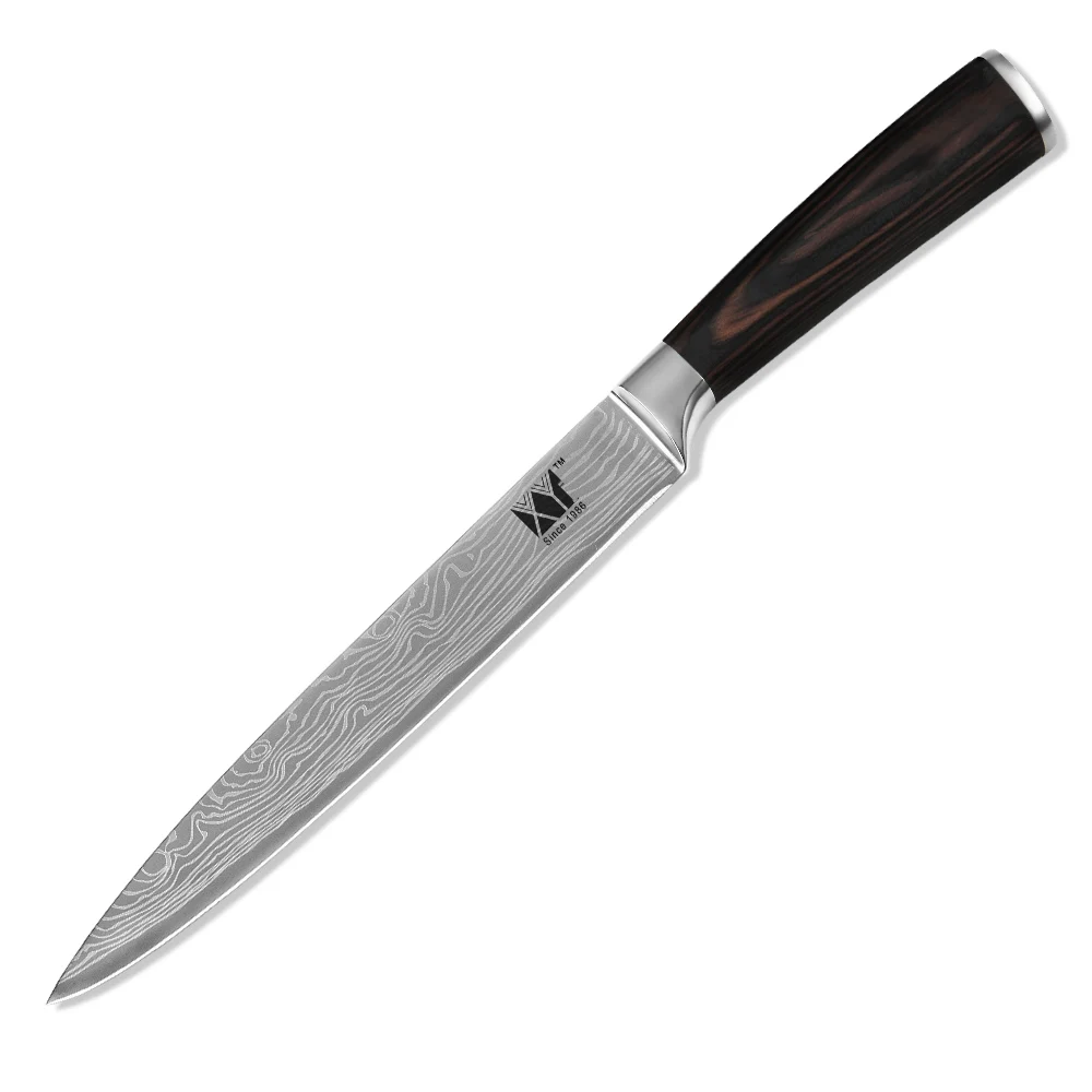 XYJ Brand Slicing Knife 8 Inch Kitchen Knife Fine Quality 7Cr17
