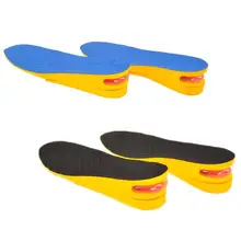 EPHER Съемные стельки 2 слоя мужские стельки для увеличения роста Регулируемая воздушная подушка подпяточники