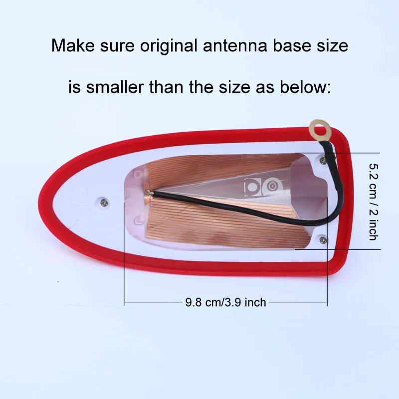 Waterproof shark fin antenna special car radio aerials auto <br />antenna Stronger signal Piano paint for Nissan Qashqai-in Aerials from <br />Automobiles