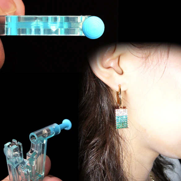 Professional Safety Stainless Steel Sterile Ear Piercing Kit Asepsis