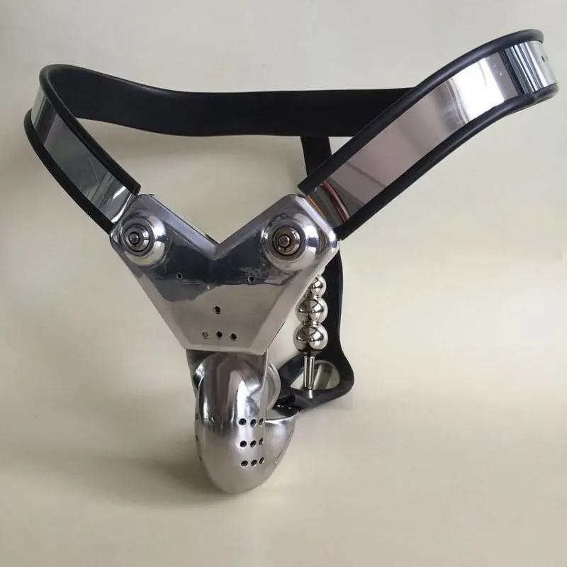 2017 Newest arc waist belts stainless steel male chastity belt cock cage anal plug mens wearing pants chastity device for men 2017 Newest arc waist belts stainless steel male chastity belt cock cage anal plug mens wearing pants chastity device for men