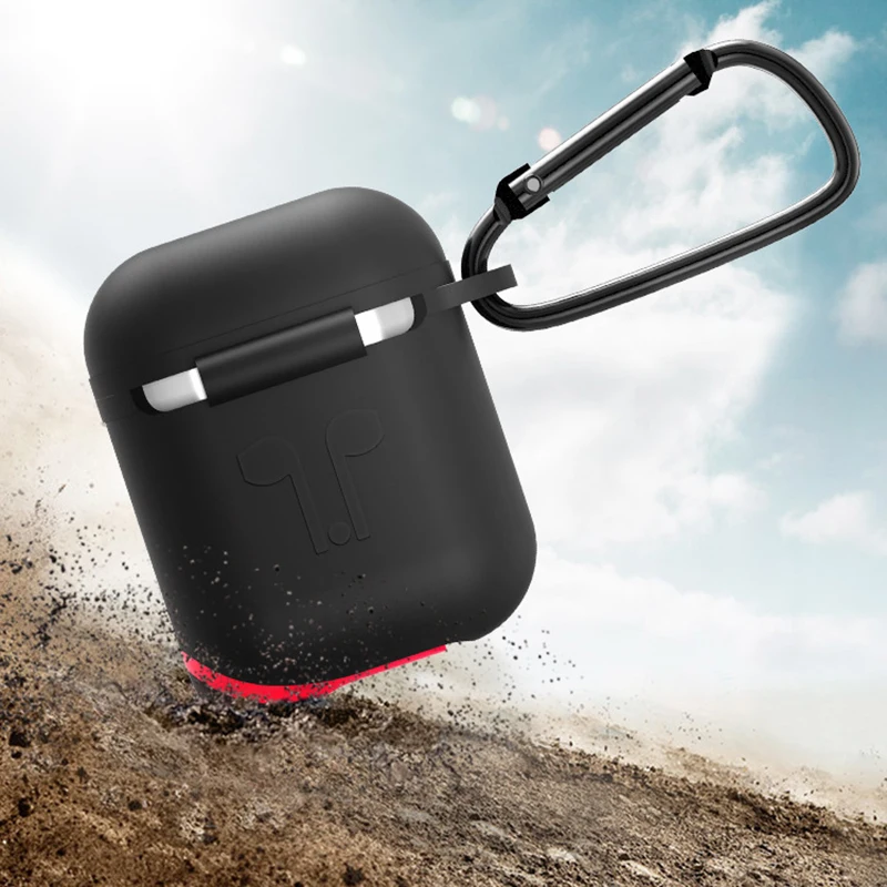 Новый дизайн силиконовый защитный чехол для AirPods наушников ударопрочный анти