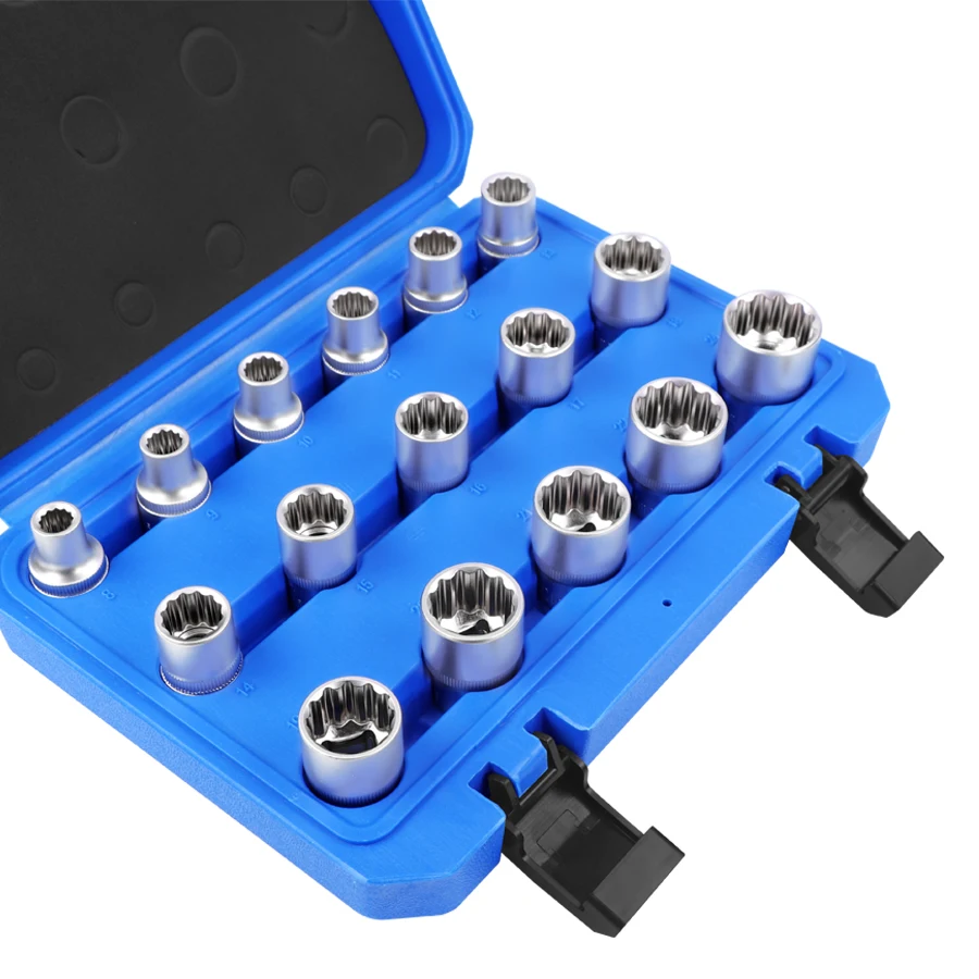 

Gear Lock Sockets Wrench Auto Repair Tool Hand Tool Set Socket Set 1/2 Inch Size