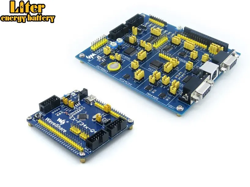 

C8051F Series C8051F340 8051 C8051F34x Evaluation Development Board Kit + DVK501 System Tools =EX-F34x-Q48 Premium
