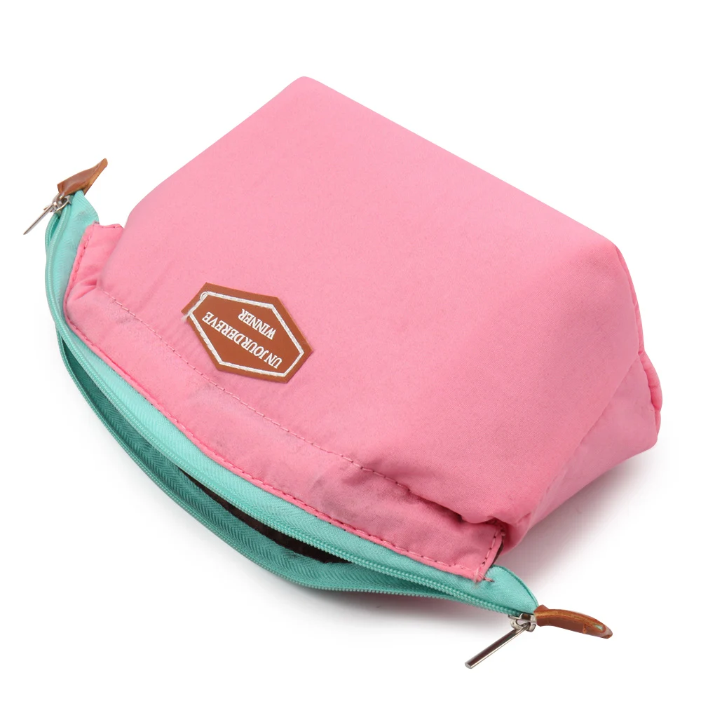 Small Cosmetic Bags Makeup Bag Women Travel Toiletry Bag Professional