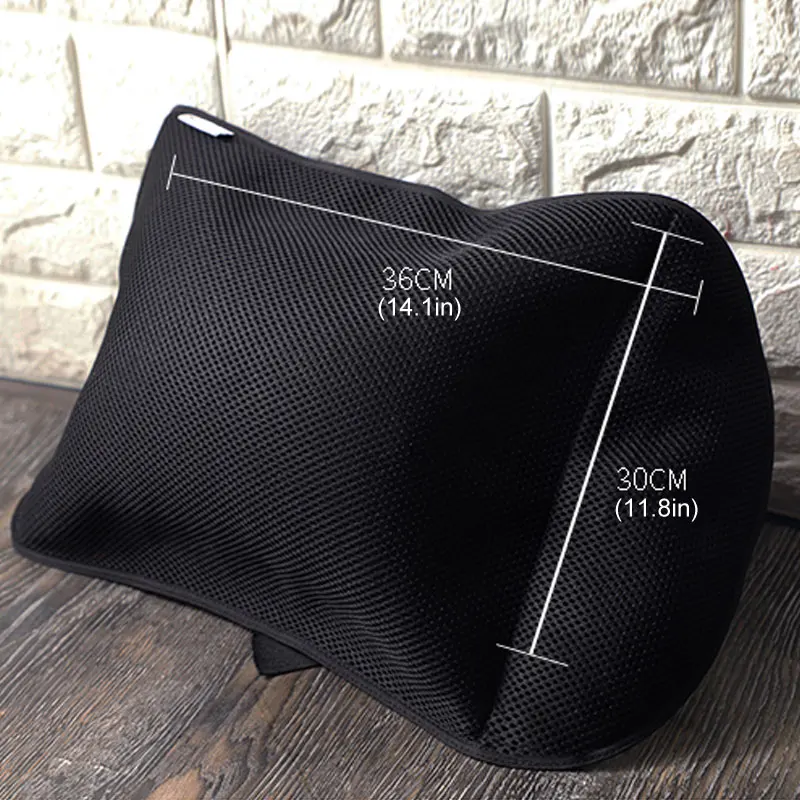 Tcare Portable Inflatable Lumbar Support Massage Pillows - Orthopedic Design for Back Pain Relief -