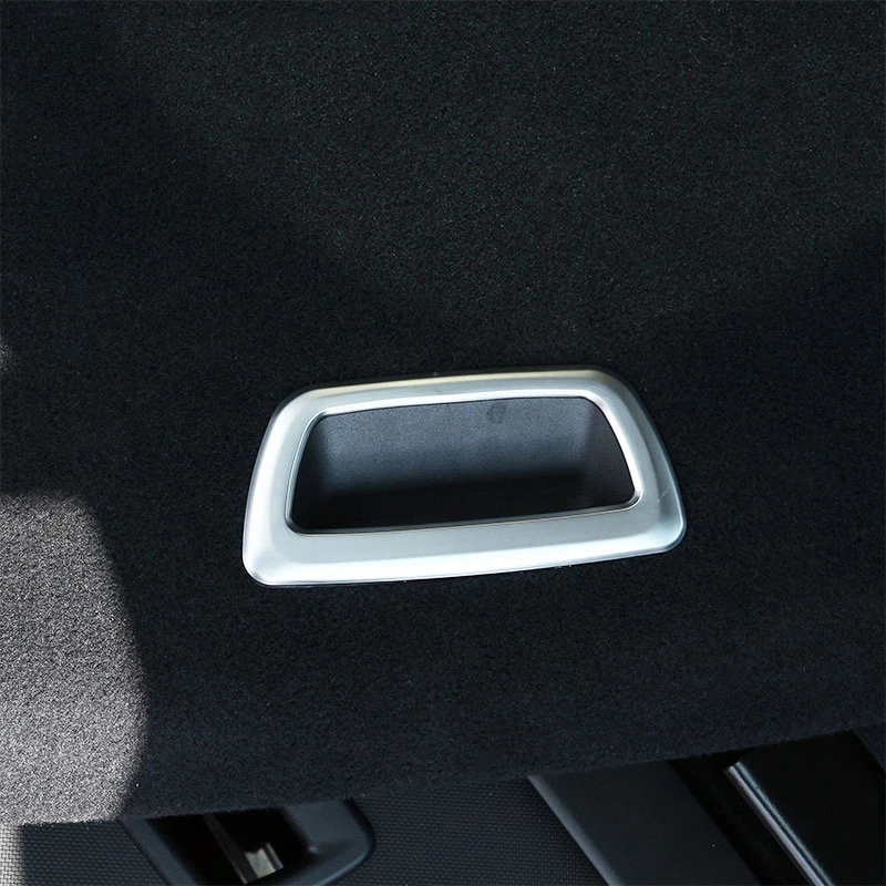 

For BMW X1 F48 2016-2018 ABS Matte Chrome Rear Tail Trunk Box Frame Cover Trim Auto Parts Car Accessories For BMW X2 F47 2018