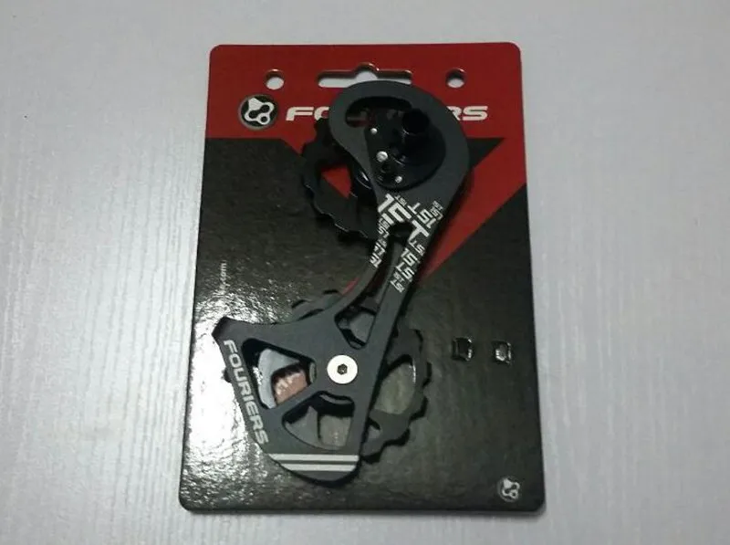 FOURIERS 15 T-15 T bicicleta de transmisión de carretera híbrida de cerámica rodamiento de jockey ruedas de derailleur trasero para RD 9000 /9070/6800 FOURIERS 15 T-15 T bicicleta de transmisión de carretera híbrida de cerámica rodamiento de jockey ruedas de derailleur trasero para RD 9000 /9070/6800