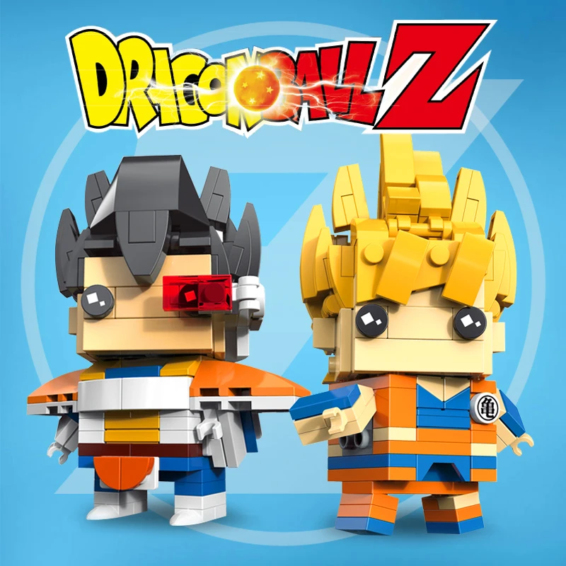 

Dragon Ball Z Son Goku Vegeta Super Saiyan Bulma Action Figure Figurine Toy Blocks Bricks Dragonball Z DBZ