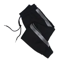 Hiawatha, женские спортивные штаны, плюс размер, шаровары, повседневные, Осенние, черные, на завязках, с эластичным поясом, штаны для женщин, S-5XL, p1033